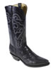 Ferrini� Ladies Lizard V Toe Western Boots - Black